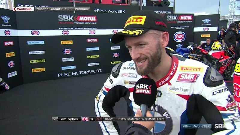 Italy :  Superbike Race 1 - Interview Sykes