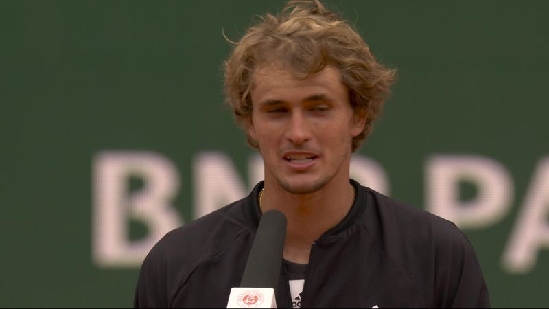 'He's unbelievable' - Zverev pays tribute to beaten Baez after French Open clash