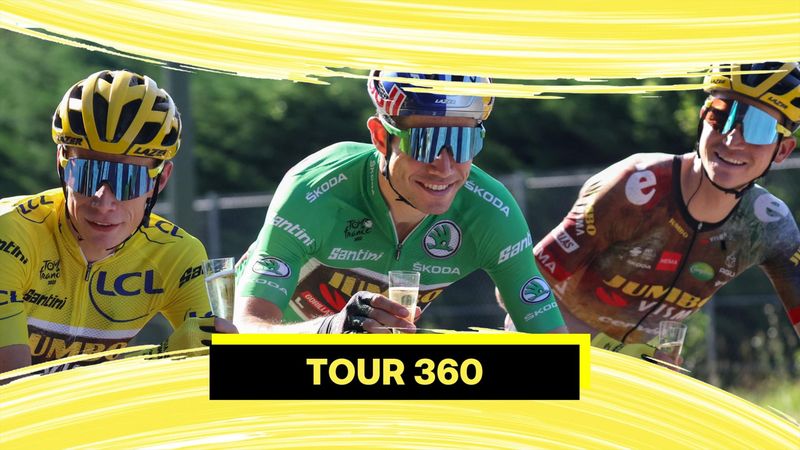 Tour 360: volata a Parigi, Vingegaard giallo e premi di Magrini