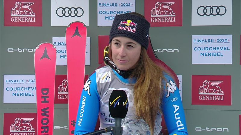 'My season has been a rollercoaster' - Goggia reacts after claiming third World Cup downhill title