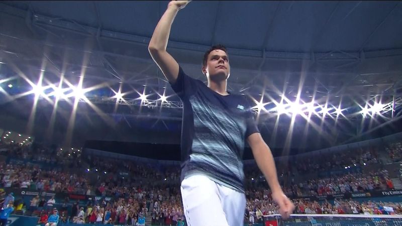 ATP Brisbane: Milos Raonic - Rafael Nadal (Özet)