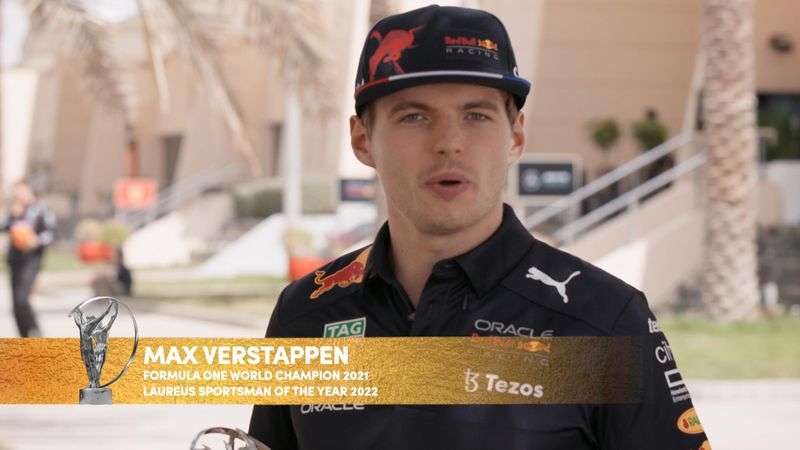 Laureus Awards | Verstappen uitgeroepen tot wereldwijd Sportman van het Jaar 2021
