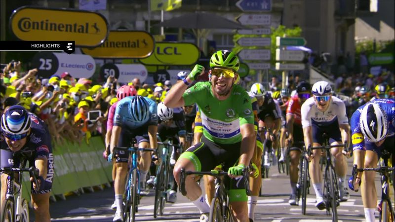 Highlights: Cavendish creates history with 34th stage win