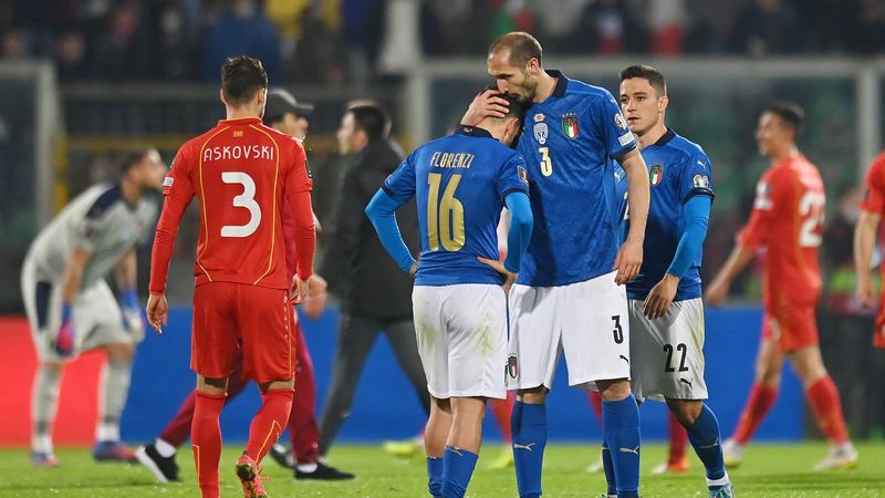 Resumen Italia-Macedonia del Norte: Otro Mundial sin la 'Azzurra' (0-1)