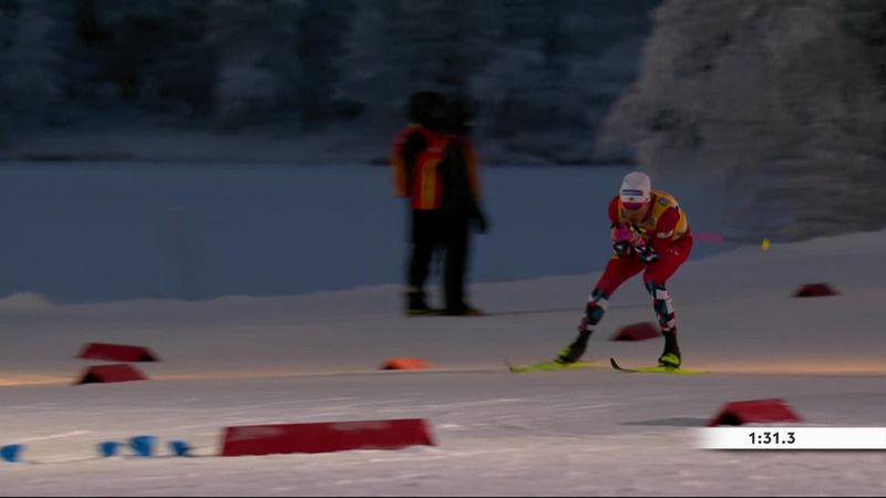 Klaebo wins in Ruka after surprise late attack