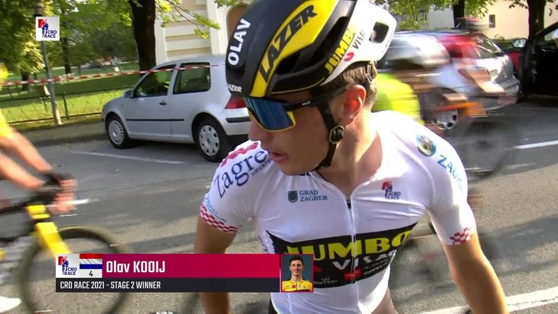 'What a finale that was!' - Olav Kooij responds in style to take Stage 2