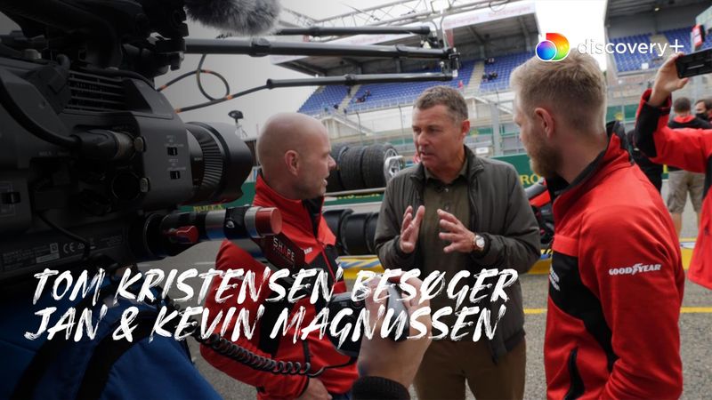 Tom Kristensen besøger Jan & Kevin Magnussen før Le Mans: Vi har drømt om det i rigtig lang tid