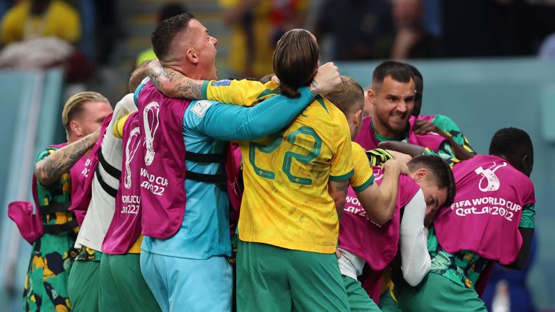 World Cup 2022: Australia 1-0 Denmark in pictures