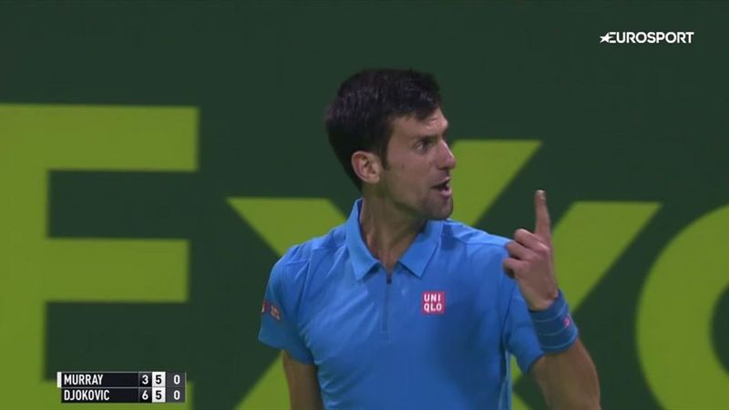 Djokovic in furious rant after Murray breaks back at crucial moment