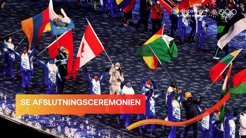 Den sidste OL-tørn er taget: Se Stefan Due bære den danske til afslutningsceremonien