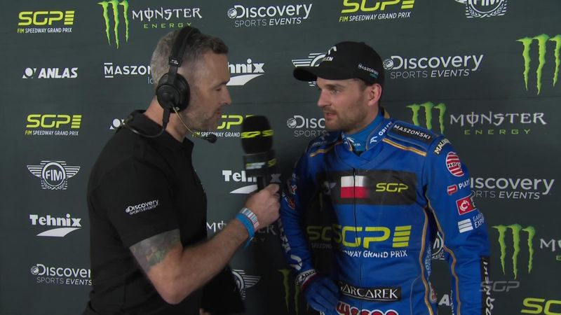 'What pressure?' - Bartosz Zmarzlik jokes about Speedway GP win in Gorican, Croatia