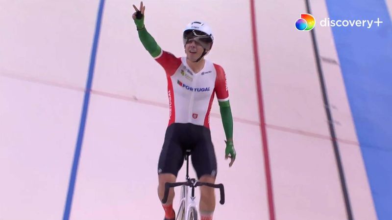 Ingen dansk medalje i herrernes scrath løb til EM i banecykling: Portugiser vinder EM-guld