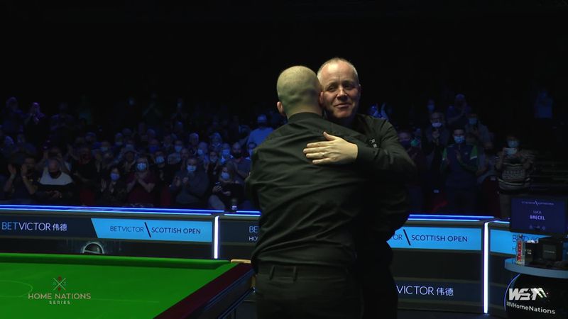 'He can do no wrong' - Brecel seals Scottish Open victory with no-look shot on black