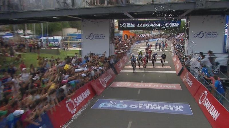 Vuelta a San Juan 2020 (1ª etapa): El galo Rudy Barbier golpea primero en un esprint caótico