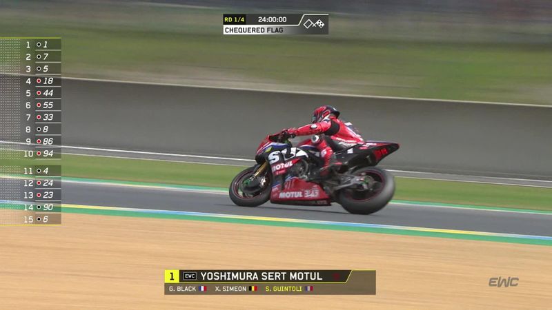 El Yoshimura Sert Motul se lleva las 24 Horas de Le Mans en moto