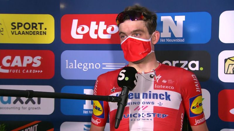 A Procession To The Finish Line Kasper Asgreen Triumphs In E3 Saxo Bank Classic In Style Cycling Video Eurosport