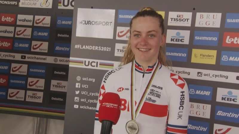 'To be on the podium is just amazing' - Zoe Backstedt pleased with silver at World Championships