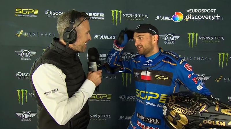 VM-vinder Bartosz Zmarzlik efter GP-sejr i Målilla: Jeg har det utroligt