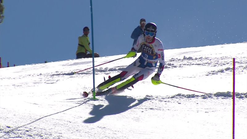 See how Clement Noel claimed slalom crown in Soldeu