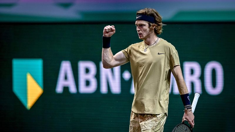 Highlights: Murray comes up short against Rublev in Rotterdam