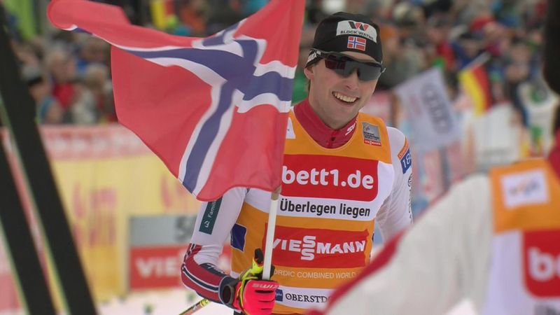 Oberstdorf : Finish Men Team 4x5km