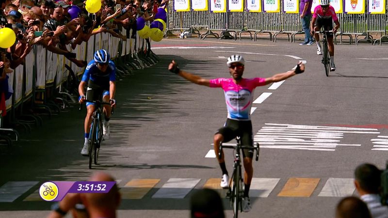Tour of Almaty : Finish Stage 2 - winner Danelo Celano