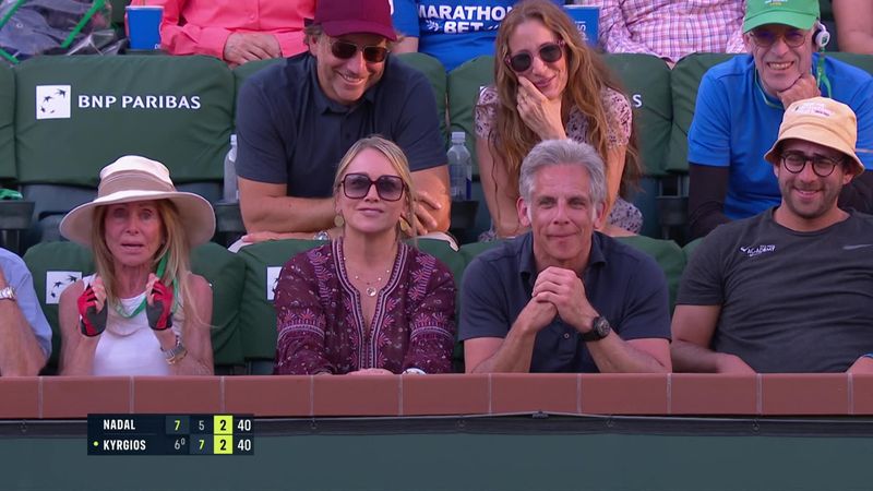 ‘Do I tell him how to act?’ – Kyrgios drags actor Ben Stiller into row with fan