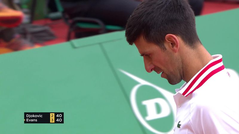 ATP Monte Carlo | Așa l-a învins Evans pe Djokovic, semnând surpriza turneului. Rezumatul partidei