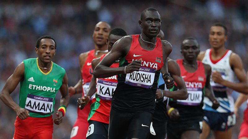 Olympia 2012: Rudisha läuft 800-m-Weltrekord in London