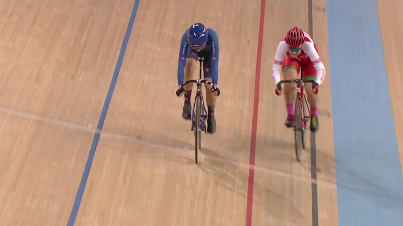 'Scratch racing is absolutely fantastic' - Thrilling finish to the end of the women's final