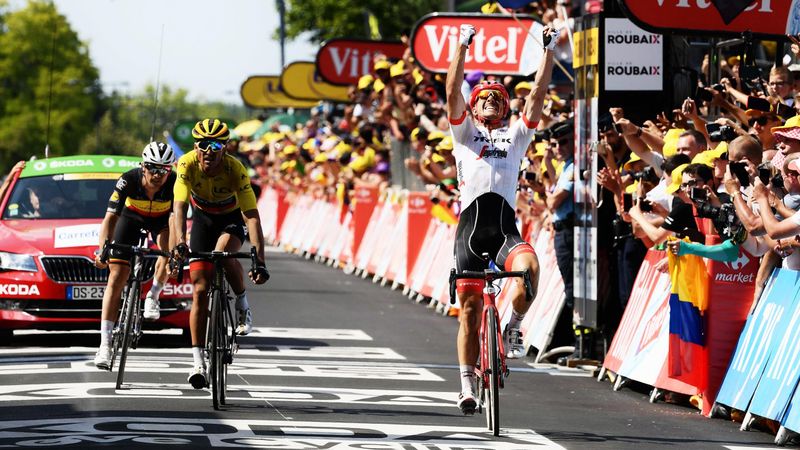 Degenkolb siegt in Roubaix und holt 2018 ersten Tour-Etappensieg