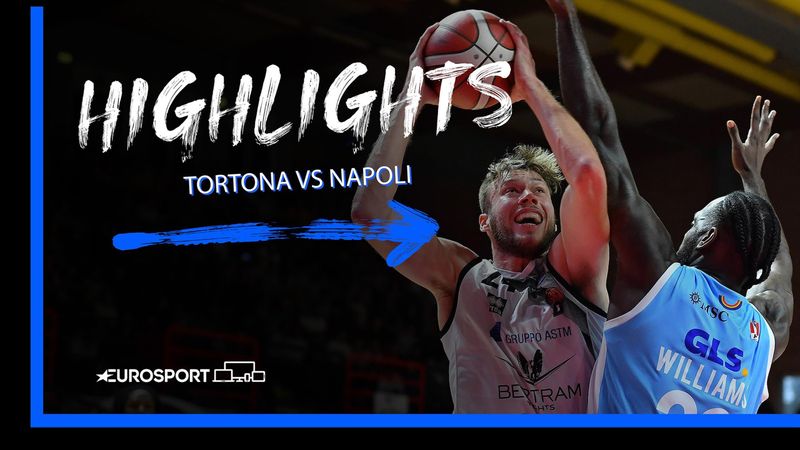 Tortona batte Napoli 74-73 e resta al terzo posto: gli highlights in 120"