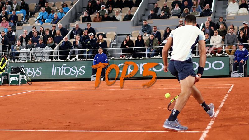 Alcaraz stellt alle in den Schatten: Die besten Schläge der French Open