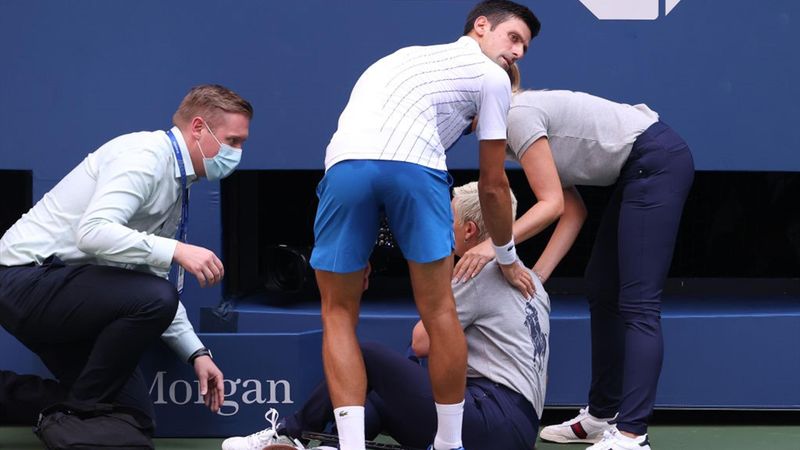 Heute vor einem Jahr: Djokovic trifft Linienrichterin - der Eklat in voller Länge