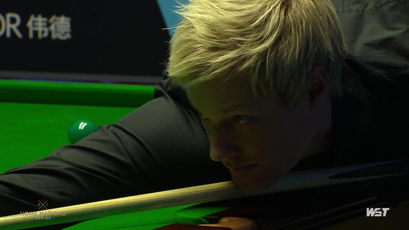 Robertson knocks in century in second frame against Li Hang at Northern Ireland Open