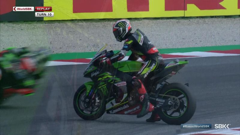 'I've never seen anything like that before!' - Rea's bizarre crash in Misano