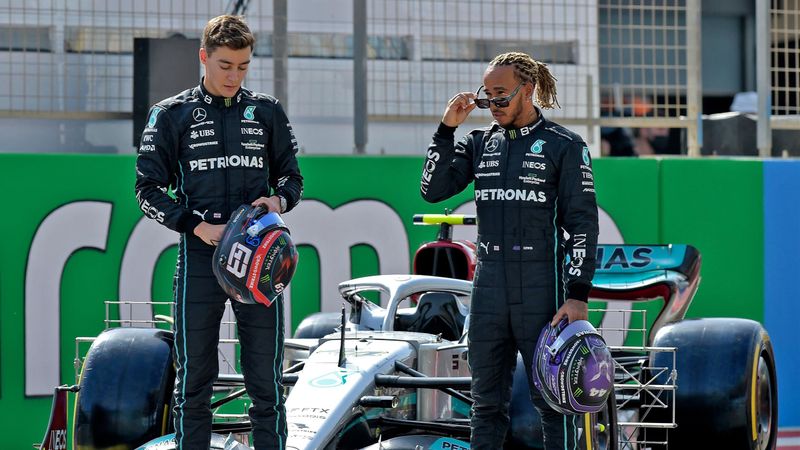 Mercedes-Pilot Russell verrät: So ist das Verhältnis zu Hamilton