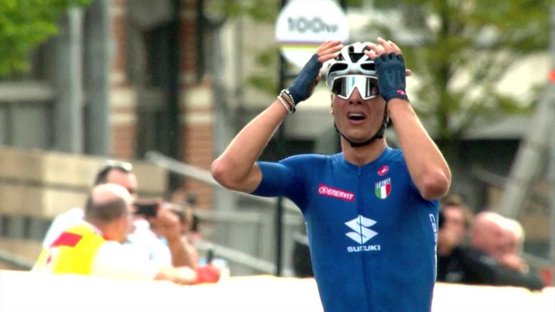 Highlights: Baroncini becomes men's U23 road race world champion