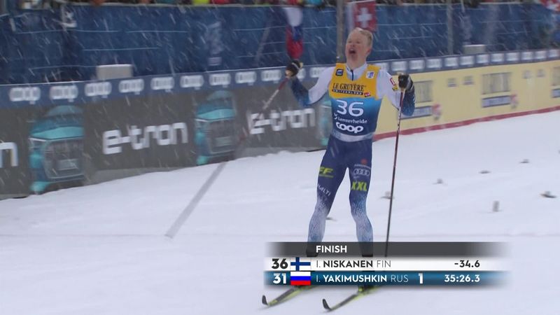 Tour de Ski : Niskanen nyerte a férfiak  15km-es versenyét