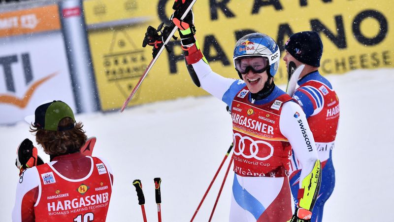 Watch top 3 runs as Odermatt dominates second giant slalom World Cup of the season