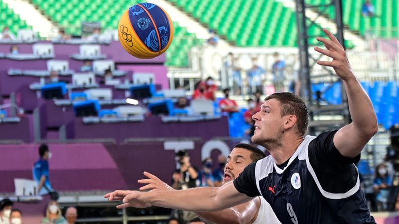 Tokyo 2020 - Serbia vs Russian Olympic Committee - 3x3 Basketball - Olympic Highlights