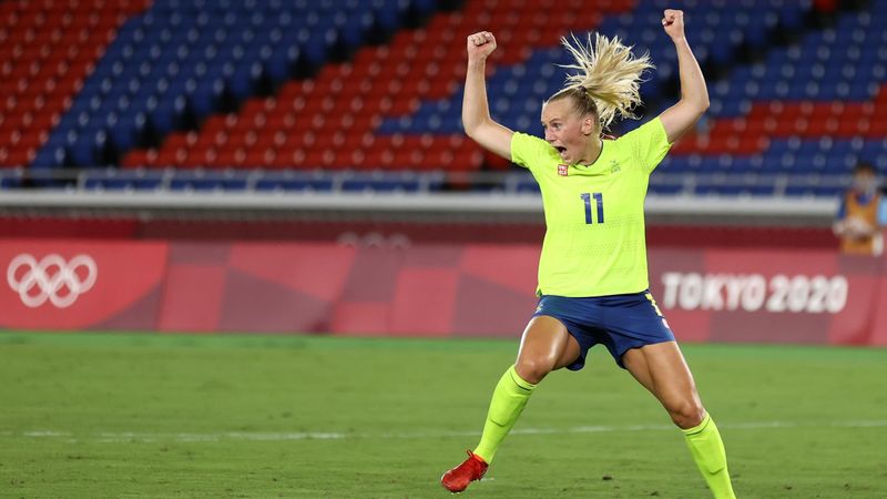 "Mit Ansage": Blackstenius ballert Schweden im Finale in Führung