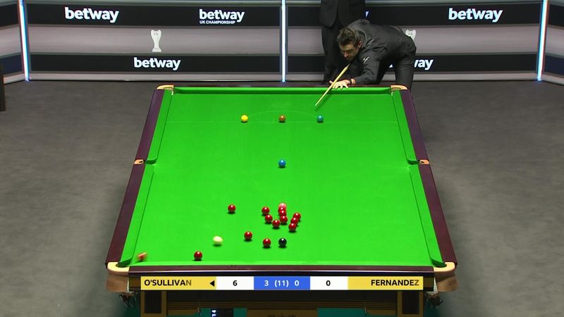 ‘Makes them look easy’ – O’Sullivan sinks long red with aplomb