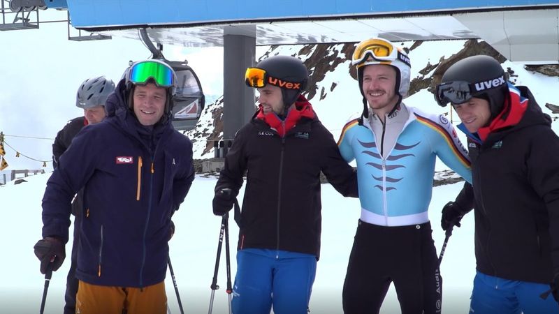 Bora-Stars genießen Ötztal mit Ski und Mountainbike