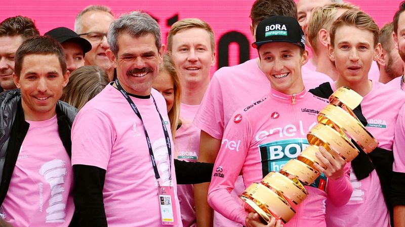"Emotionaler Moment": Bora-Boss Denk über den Weg zum Giro-Sieg