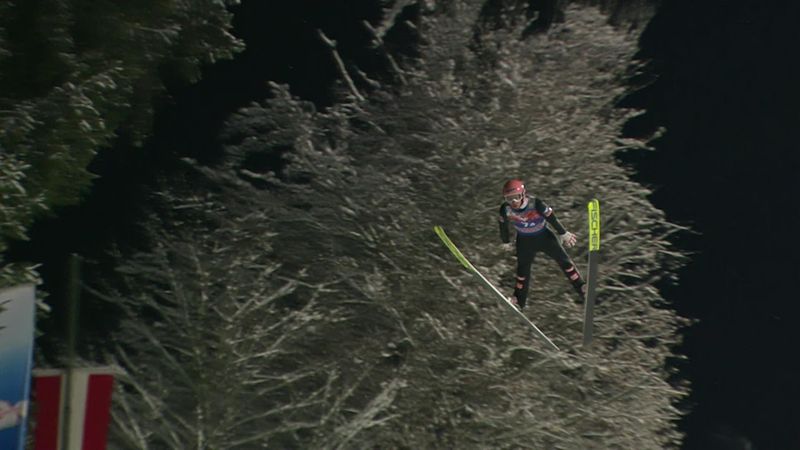 Huber seals Austria gold in ski jumping team competition in Bischofshofen