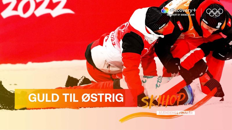 Highlights: Østrig satte konkurrenterne til vægs i herrernes hold skihop
