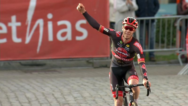 'It has been nothing but brutal' - Sweeck wins Cyclo-cross in Ethias Maldegem