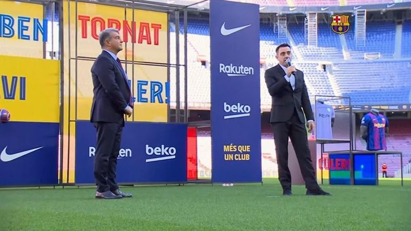 Xavi : "Le Barça ne peut pas viser un match nul ou une défaite, nous devons tout gagner"