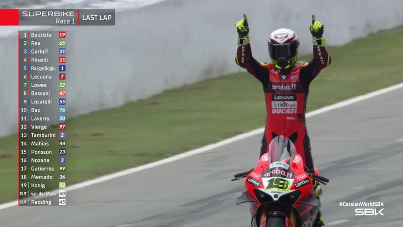 'Dominant! Brilliant!' - Bautista keeps winning streak alive in Spain as Rea holds on to second